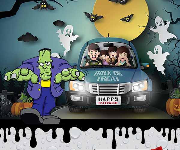 Happy Halloween from Clean Wave Car Wash!