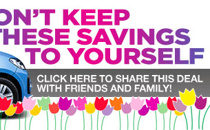 Don't Keep These Savings To Yourself - (click here to send to friends)