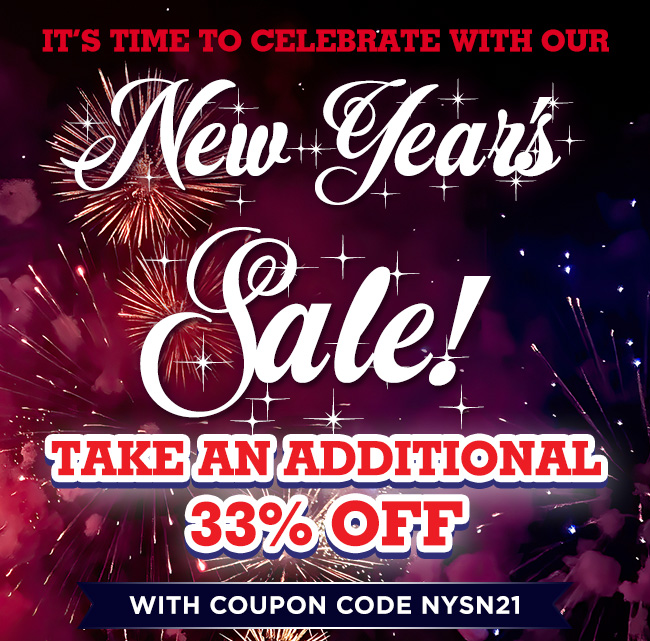 New Year's Sale!! Save 30%!!