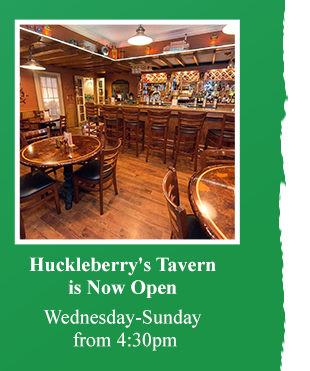 Huckleberry's Tavern is Now Open