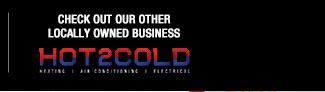 Check out our other locally owned business Hot2Cold