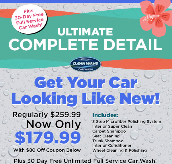 Ultimate Complete Detail Now Only $179.99