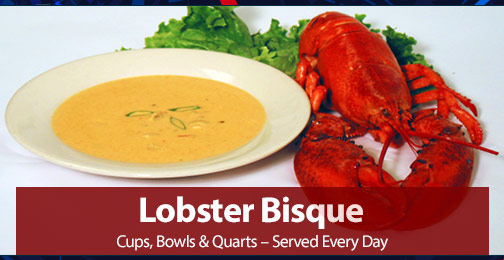 Lobster Bisque - Served All Day